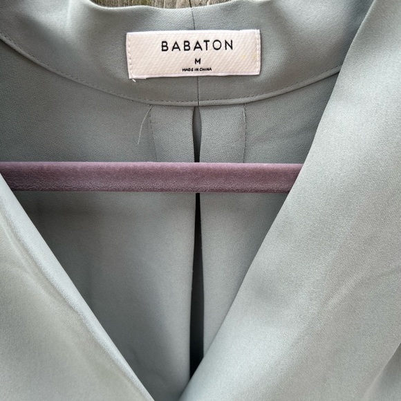 Aritzia Babaton Power blouse Sage Green - Picture 5 of 8